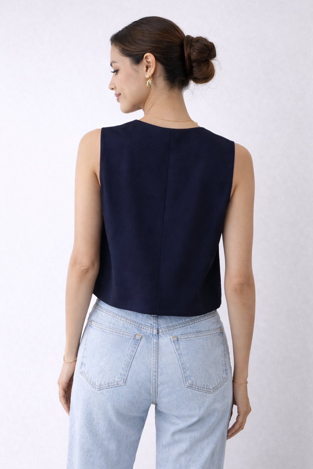 Signature Navy Top for Women casual fashion top